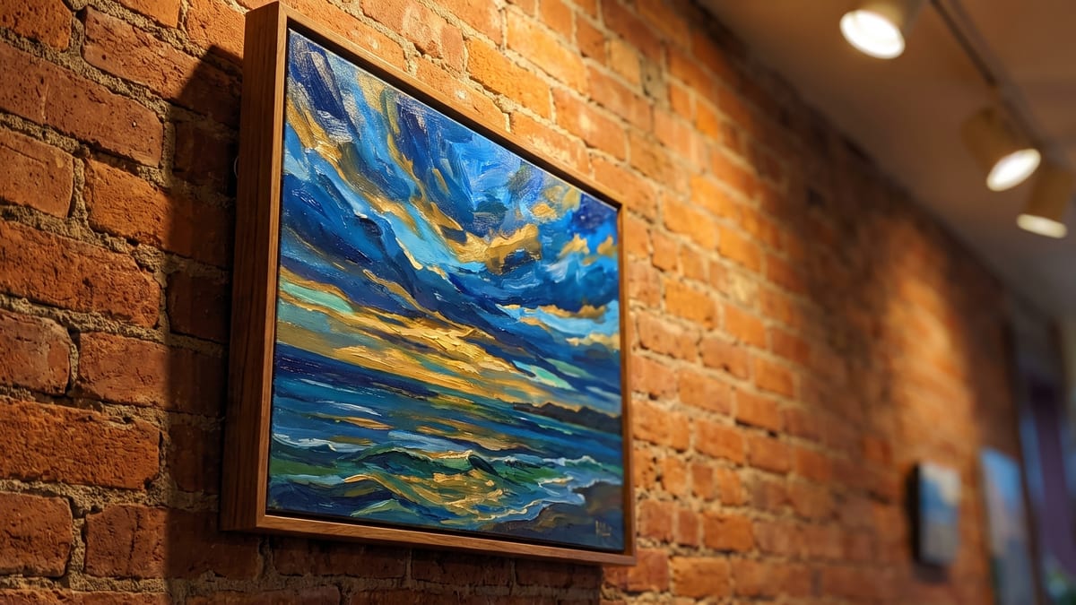 Every piece is for sale