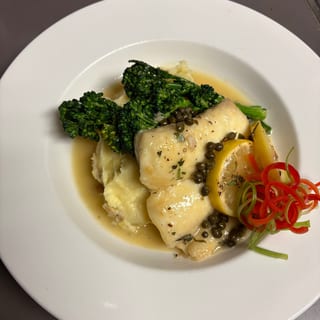 Halibut Piccata