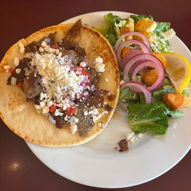 Lamb and Beef Gyro.
