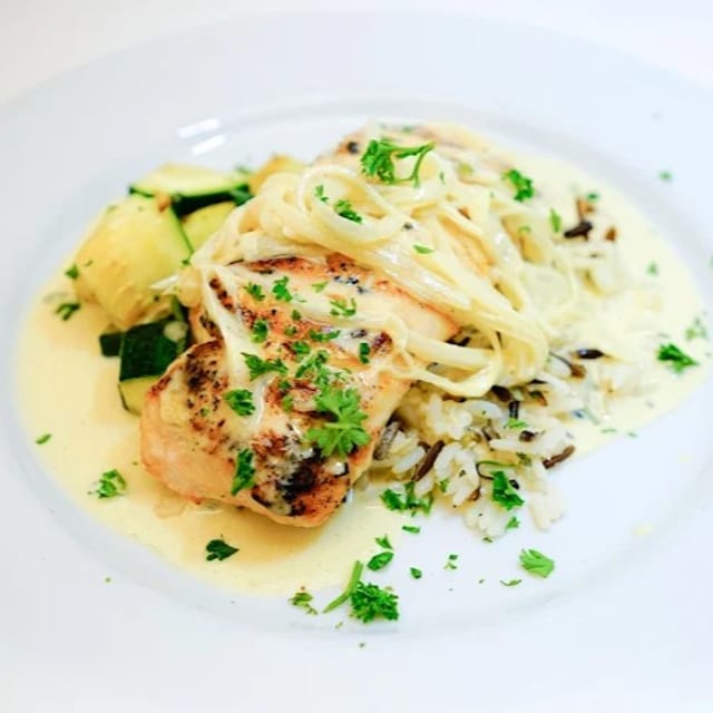 Halibut Piccata.
