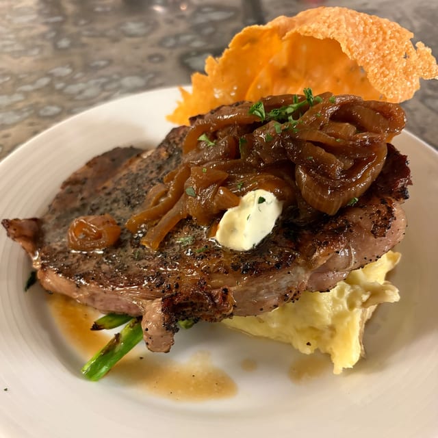 Ribeye Steak.