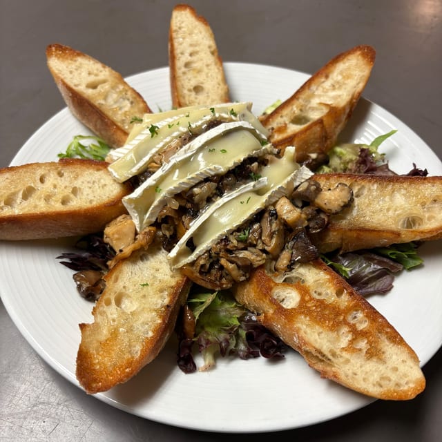 Mushroom Brie.